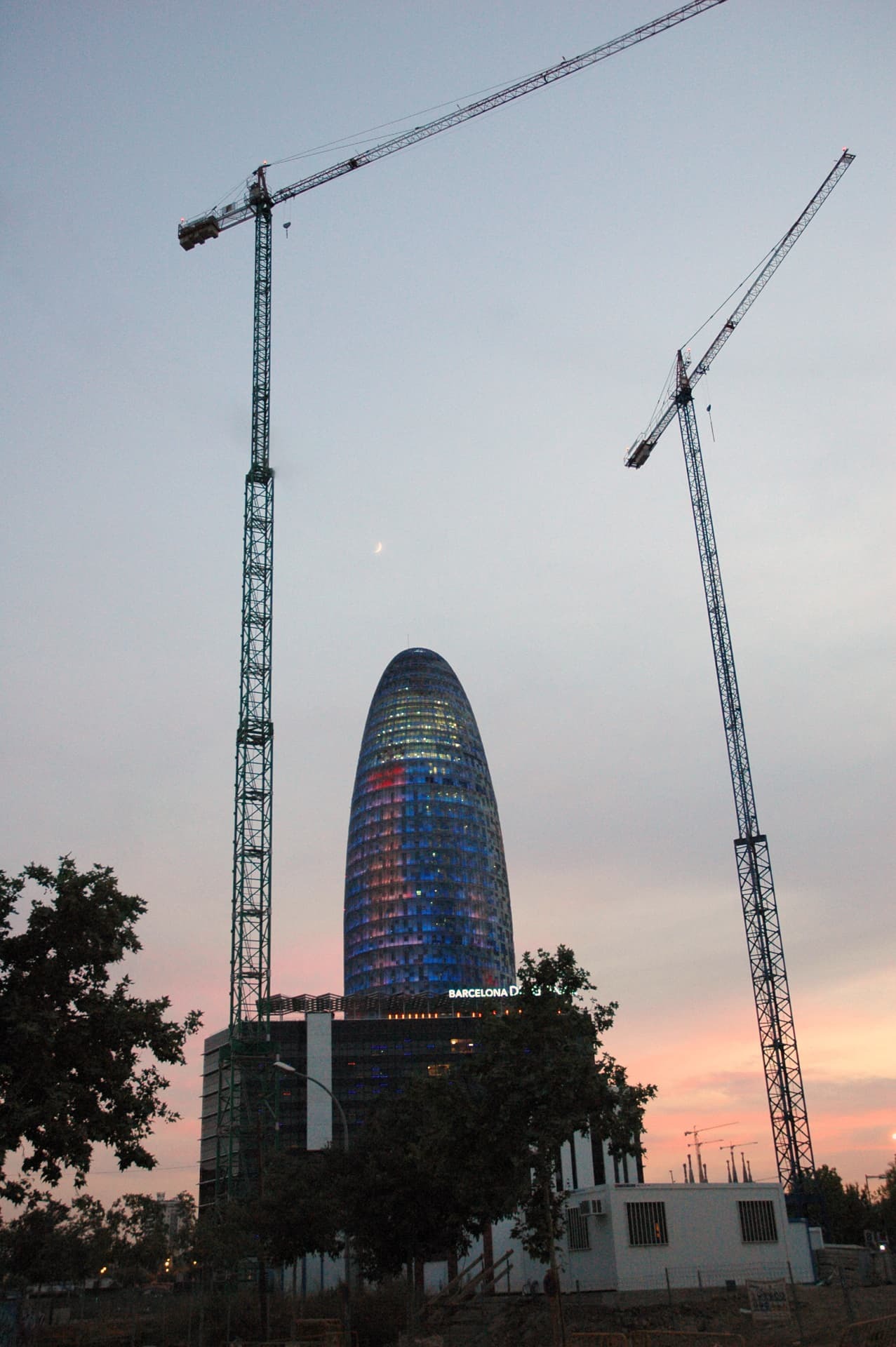 Wieżowiec Torre Glòries — Barcelona, Hiszpania