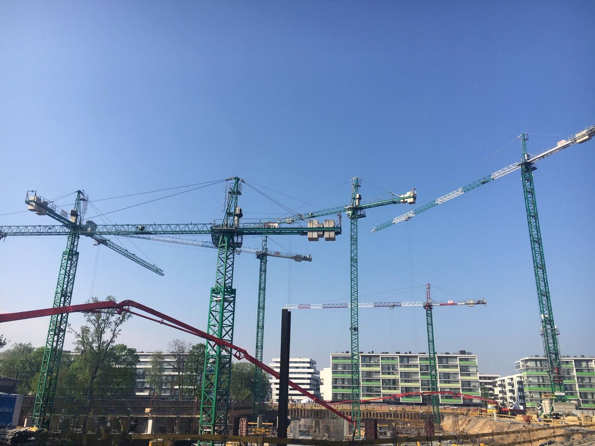 Budowa Osiedle Artystyczny Żoliborz — Warszawa, Polska